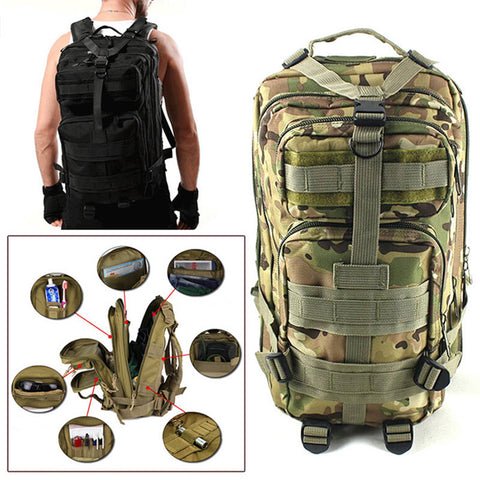 Sturdy Outdoor Tactical Backpack