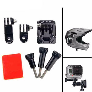 Curved Base and Tripod Screw Helmet Mount