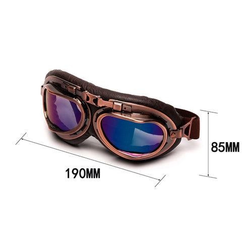 Steampunk Copper Flying Goggles